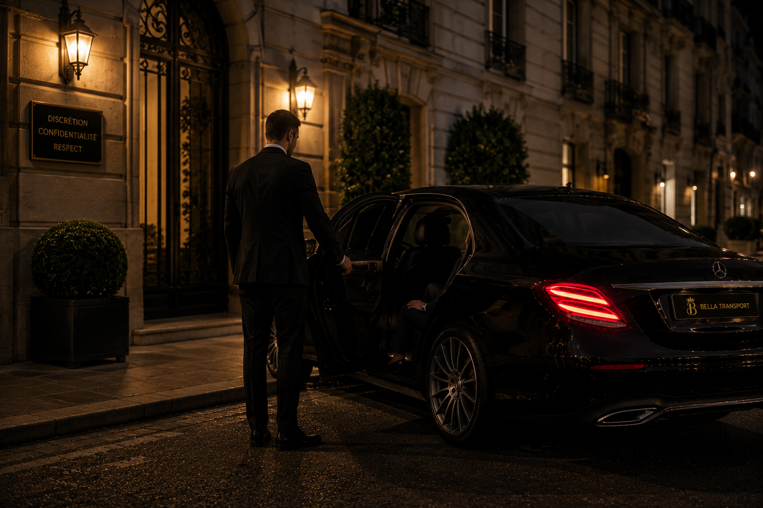 Discrétion chauffeur privé premium Driver of the King Paris - Chauffeur privé Gare de l’Est alternative au taxi Gare de l’Est